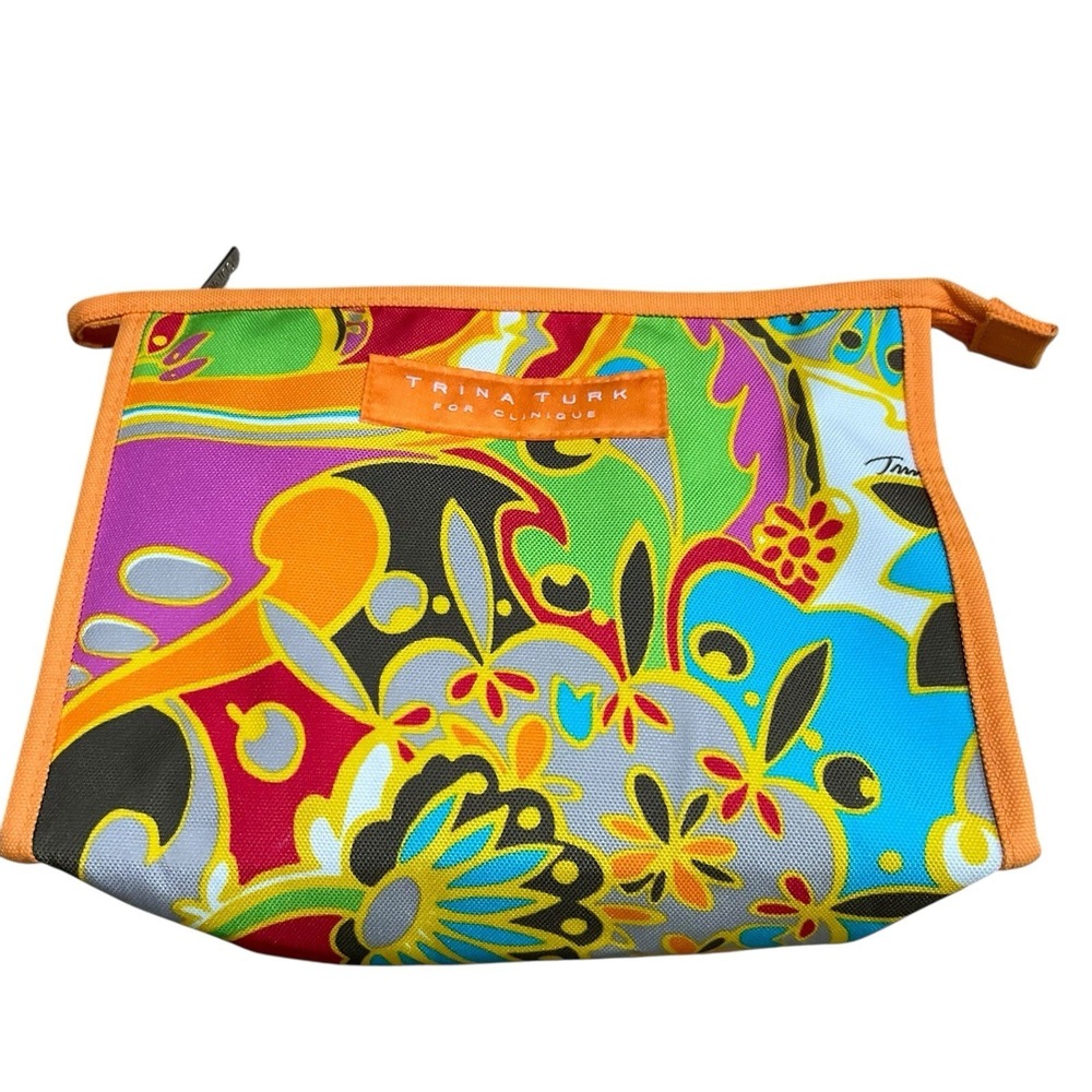 Trina Turk for Clinique Floral‎ Makeup Travel Bag